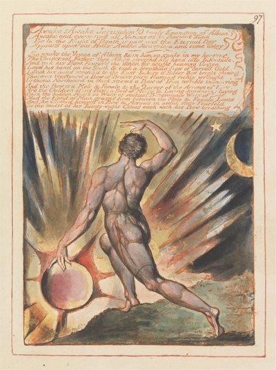 Jerusalem, Plate 97 by William Blake